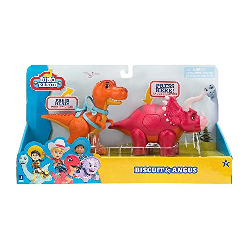Giochi Preziosi Dino RanchSet Deluxe Dinosaurier inkl. 2 beweglichen Dinosauriern: Biscuit und Angus, wie im Fernsehen gesehen, für Kinder ab 3 Jahren, DNA02000, Mehrfarbig Giochi Preziosi Dino RanchSet Deluxe Dinosaurier inkl. 2 beweglichen Dinosauriern: Biscuit und Angus, wie im Fernsehen gesehen, für Kinder ab 3 Jahren, DNA02000, Mehrfarbig von Giochi Preziosi