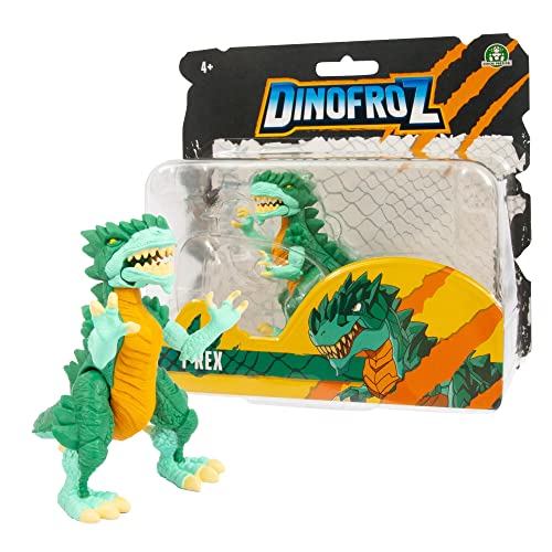 Giochi Preziosi, Dinofroz T-Rex 12 cm und beweglich, eine Figur aus der Serie Dino & Draghi, für Kinder ab 3 Jahren, von Giochi Preziosi