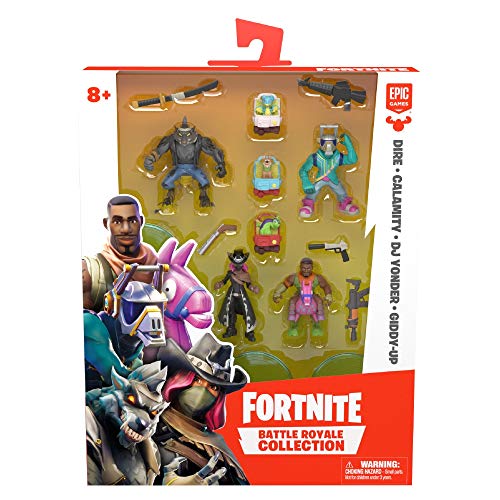 Giochi Preziosi Fortnite Blister mit 4 Figuren und Zubehör von Giochi Preziosi