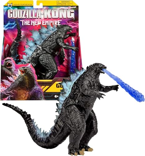 Giochi Preziosi Godzilla für Kong Das Neue Imperium - Godzilla 15 cm beweglich, sehr detailliert und Zubehör, für Kinder ab 4 Jahren, wie im Film von Giochi Preziosi
