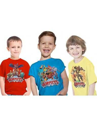 Giochi Preziosi Gormiti T Shirt Größe 3/4 Jahre, verschiedene Farben Giochi Preziosi Gormiti T Shirt Größe 3/4 Jahre, verschiedene Farben von Gormiti