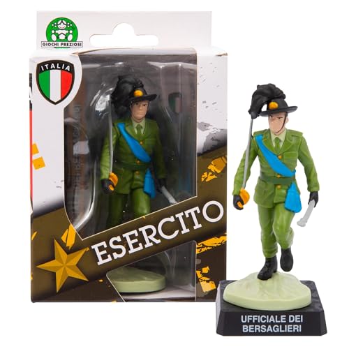 Giochi Preziosi Italienische Armee – Figur 8 cm Offizieller Vertreter der Ziele sehr detailliert in der Uniform und Division, für Kinder ab 3 Jahren, Eer20B00 von Giochi Preziosi