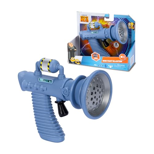 Giochi Preziosi Minions-Mini Fart Blaster aus Despicable Me 4-15 Lichteffekte und Klänge, die echte Stinks reproduzieren. Die Pistole gibt bei jedem Schlag Rauchkreise ab - Für Kinder ab 3 Jahren Giochi Preziosi Minions-Mini Fart Blaster aus Despicable Me 4-15 Lichteffekte und Klänge, die echte Stinks reproduzieren. Die Pistole gibt bei jedem Schlag Rauchkreise ab - Für Kinder ab 3 Jahren von Giochi Preziosi