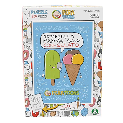 Giochi Preziosi PER00300 Gelato PERA Toons Puzzle EIS, Mehrfarbig von Giochi Preziosi