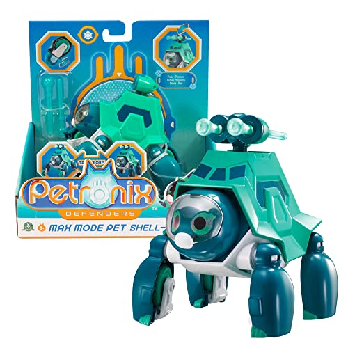 Giochi Preziosi Petronix Defender Shell-E Mission Welpe mit mechanischer Funktion, Actionfigur 12 cm, verwandelbarer Superheld für Kinder ab 3 Jahren von Giochi Preziosi