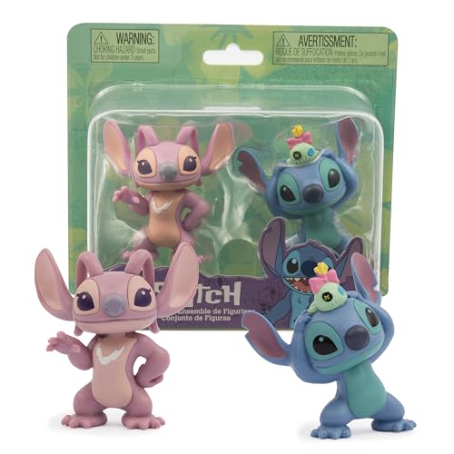 Giochi Preziosi Stitch - Angel und Stitch mit Scrump in einem Blister, 2 Figuren 6 cm hoch, bunt und mit lustigen Posen, für Kinder ab 3 Jahren Giochi Preziosi Stitch - Angel und Stitch mit Scrump in einem Blister, 2 Figuren 6 cm hoch, bunt und mit lustigen Posen, für Kinder ab 3 Jahren von Giochi Preziosi