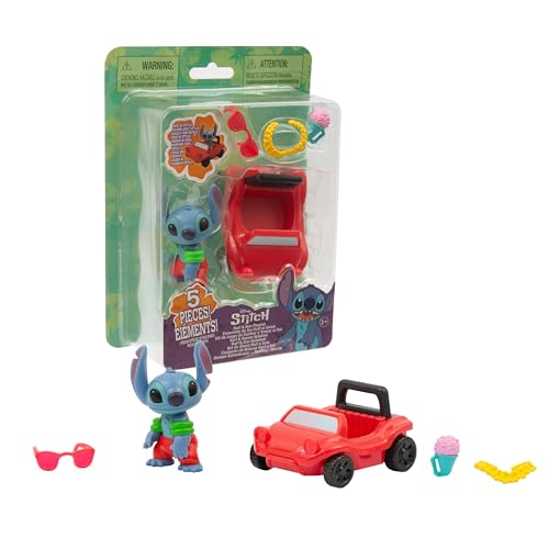 Giochi Preziosi Stitch - Playset Stich mit Auto, inklusive 5 cm Stich Auto und viel Zubehör für lustige Abenteuer, für Kinder ab 3 Jahren Giochi Preziosi Stitch - Playset Stich mit Auto, inklusive 5 cm Stich Auto und viel Zubehör für lustige Abenteuer, für Kinder ab 3 Jahren von Giochi Preziosi