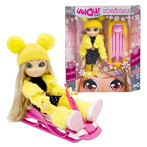 Giochi Preziosi Unique Eyes, Puppe 25 cm – Amy, mit Blick auf die Augen, mit Winterkleidung und Zubehör, Spielzeug für Kinder ab 3 Jahren, MYM171 Giochi Preziosi Unique Eyes, Puppe 25 cm – Amy, mit Blick auf die Augen, mit Winterkleidung und Zubehör, Spielzeug für Kinder ab 3 Jahren, MYM171 von Giochi Preziosi