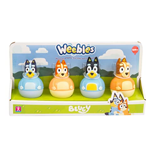 Giochi Preziosi Weebles, 4 Figuren, Blue, Culbuto, Spielzeug für Kinder ab 1 Jahr, WEU02 Giochi Preziosi Weebles, 4 Figuren, Blue, Culbuto, Spielzeug für Kinder ab 1 Jahr, WEU02 von Giochi Preziosi