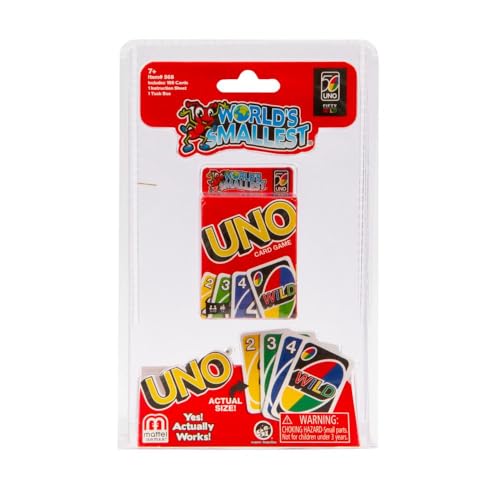 Giochi Preziosi World's Smallest – EIN das bekannteste Kartenspiel Aller Zeiten, es kann auch in der Tasche aufbewahrt Werden, spielt wie in der Originalversion, für Kinder ab 6 Jahren Giochi Preziosi World's Smallest – EIN das bekannteste Kartenspiel Aller Zeiten, es kann auch in der Tasche aufbewahrt Werden, spielt wie in der Originalversion, für Kinder ab 6 Jahren von Giochi Preziosi