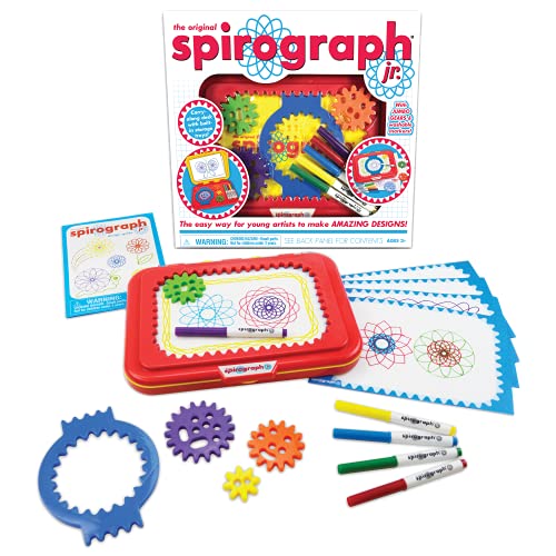 giochi preziosi s.p.a. CLG05000 Der Original Spirograph Junior, Mehrfarbig, Large von Grandi Giochi