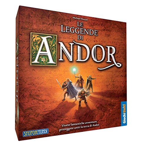 Giochi Uniti Le Leggende Di Andor – Brettspiel (Version auf Italienisch) [Import Italien] von Giochi Uniti