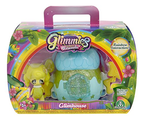 Glimmies – GLN042 – GlimHouse-Set – Rainbow Friends Exclusive – Haus Eichel von Giochi Preziosi