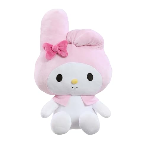 Hello Kitty Friends Plush, 22cm My Melody Soft Toy, Adorable Bunny Character from Hello Kitty Series, Official Licensed Plush for Fans and Collectors, for Ages 4+ von Giochi Preziosi