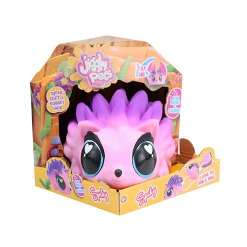 Jiggly Pets My Spike Pet Rosa, Spiky The Hedgehog, interaktiver Igel, weiches Gummi-Maskottchen zum Singen, Gehen, Rollen, Laufen, mit Musik, Spielzeug für Jungen und Mädchen ab 4 Jahren, Famosa Jiggly Pets My Spike Pet Rosa, Spiky The Hedgehog, interaktiver Igel, weiches Gummi-Maskottchen zum Singen, Gehen, Rollen, Laufen, mit Musik, Spielzeug für Jungen und Mädchen ab 4 Jahren, Famosa von Jiggly Pets