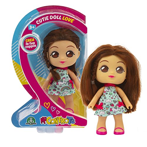 Giochi Preziosi Me Contra Te - Lounge-Sofi Style, Cutie Doll Love mit Pack in Herzform, wählen Sie Sofi und ihn, um Ihr Lieblingspaar zu kombinieren, für Mädchen ab 3 Jahren von Giochi Preziosi