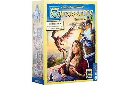 Giochi Uniti, Carcassonne, Spiel Mehrfarbig von Giochi Uniti