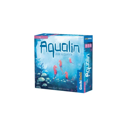 Giochi Uniti - Aqualin, abstraktes Spiel für Zwei Spieler, italienische Ausgabe, GU732, Mehrfarbig Giochi Uniti - Aqualin, abstraktes Spiel für Zwei Spieler, italienische Ausgabe, GU732, Mehrfarbig von Giochi Uniti