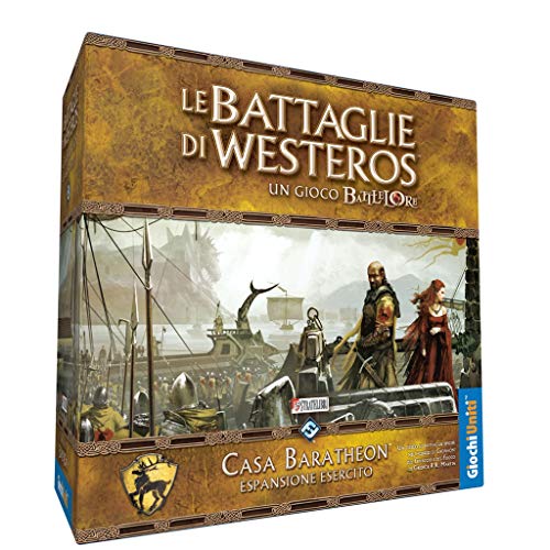 Giochi Uniti Battaglie von Westeros - Baratheon Ausdehnungsspiel, Mehrfarbig, SL0161/BW05 von Giochi Uniti
