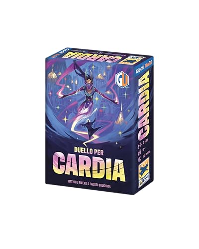 Giochi Uniti - Cardia, Brettspiel, 2 (4) Spieler, 9+ Jahre, GU856, italienische Ausgabe von Giochi Uniti