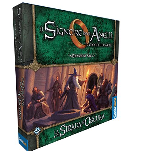 Giochi Uniti - Der Herr der Ringe LCG: Die Straße Verdunkelt Sich (1-4 Spieler, 8+ Jahre, Kooperativ, Fantasie, Karton, Standardausgabe) von Giochi Uniti