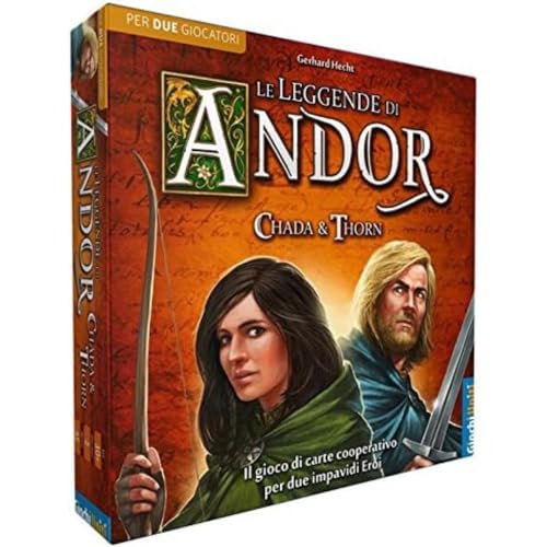 Giochi Uniti - Die Legenden von Andor: Chada & Thorn, Kartenspiel, italienische Ausgabe, GU512 von Giochi Uniti