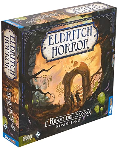 Giochi Uniti - Eldritch Horror The Dream Realms, Erweiterung für Eldritch Horror, Brettspiel, 1-8 Spieler, 14+ Jahre italienische Ausgabe, GU653 von Giochi Uniti