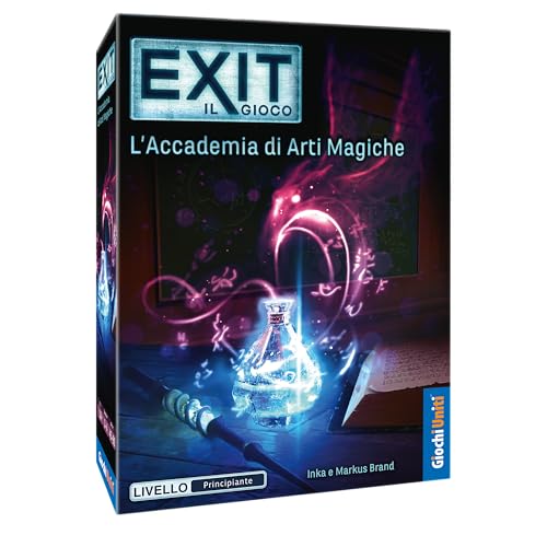 Giochi Uniti - Exit - L'Accademia dei Arti Magiche, Escape Room, 1-4 Spieler, 12+ Jahre, GU842, italienische Ausgabe Giochi Uniti - Exit - L'Accademia dei Arti Magiche, Escape Room, 1-4 Spieler, 12+ Jahre, GU842, italienische Ausgabe von Giochi Uniti