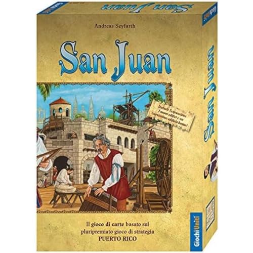 Giochi Uniti - San Juan, Kartenspiel, italienische Ausgabe, GU451 von Giochi Uniti