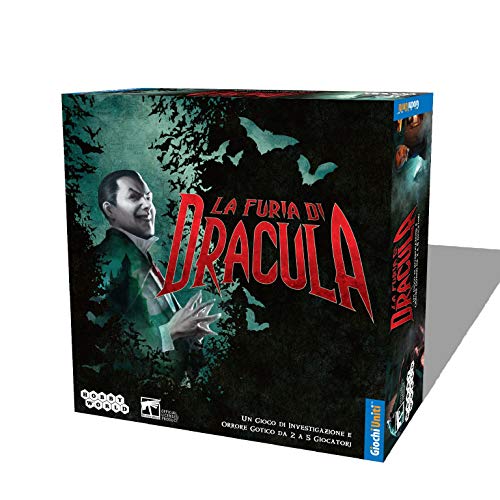Giochi Uniti - Der Zorn von Dracula, Brettspiel, Italienische Ausgabe, GU494 von Giochi Uniti