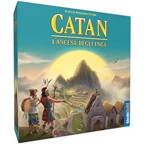 Giochi Uniti – L'ASCESA Degli Inca Spiel Linea Catan mit historischer Umgebung, Mehrfarbig, 1 von Giochi Uniti