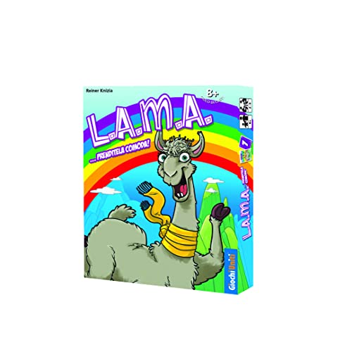 Giochi Uniti Lama Ed. 2022, Brettspiel, 2-6 Spieler, 8+ Jahre, GU739, italienische Ausgabe, mehrfarbig Giochi Uniti Lama Ed. 2022, Brettspiel, 2-6 Spieler, 8+ Jahre, GU739, italienische Ausgabe, mehrfarbig von Giochi Uniti