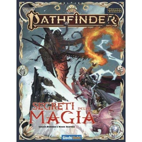 Giochi Uniti Pathfinder Zweite Ausgabe: Geheimnisse der Magie, Rollenspiel, 12+, Italienische Ausgabe, GU3623 von Giochi Uniti