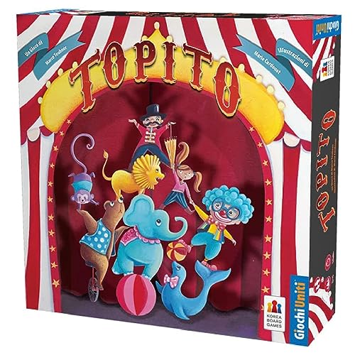 Giochi Uniti Topito, Brettspiel, 2-4 Spieler, 7+ Jahre, italienische Ausgabe, GU693 Giochi Uniti Topito, Brettspiel, 2-4 Spieler, 7+ Jahre, italienische Ausgabe, GU693 von Giochi Uniti