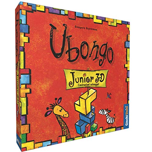 Giochi Uniti - UBONGO: 3D Junior EIN Grade Klassiker des Spiels Deutschland, jetzt für die Kleinsten, Mehrfarbig, 1 Giochi Uniti - UBONGO: 3D Junior EIN Grade Klassiker des Spiels Deutschland, jetzt für die Kleinsten, Mehrfarbig, 1 von Giochi Uniti