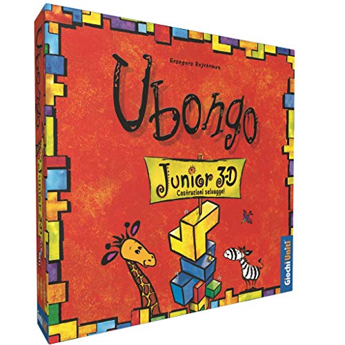 Giochi Uniti - UBONGO: 3D Junior EIN Grade Klassiker des Spiels Deutschland, jetzt für die Kleinsten, Mehrfarbig, 1 von Giochi Uniti