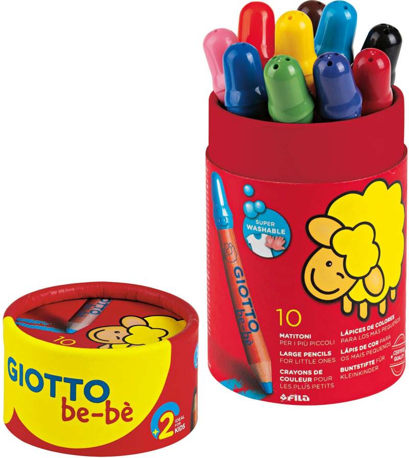 GiottoBebe Buntstifte 10er-Pack von Giotto Be-bè