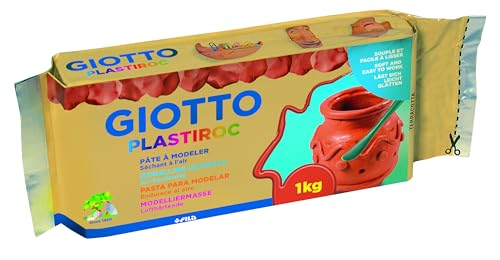 GIOTTO Plastiroc – Brot, 1 kg, Terrakotta, selbsthärtend von GIOTTO
