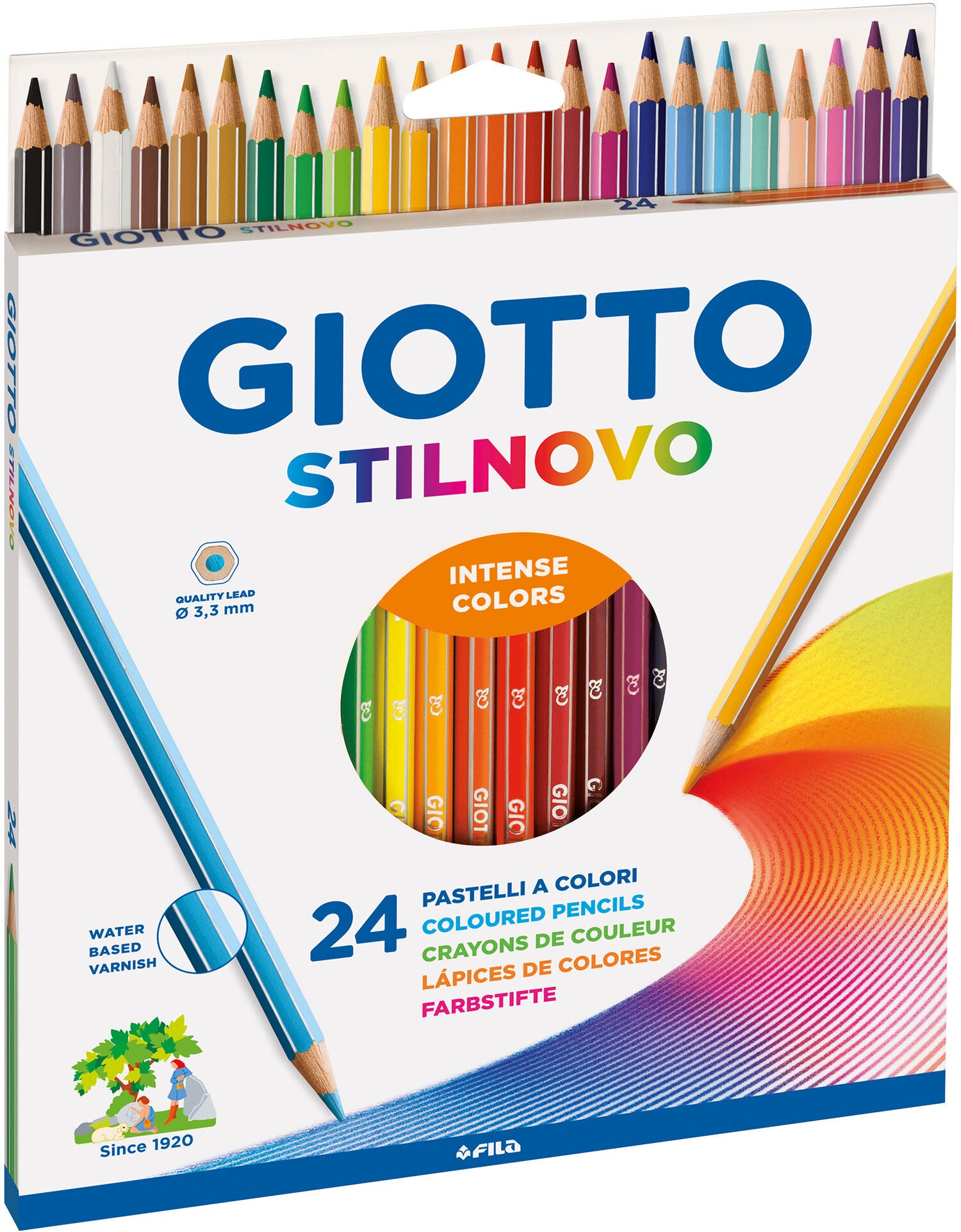Giotto Stilnovo Buntstifte 24er-Pack von Giotto
