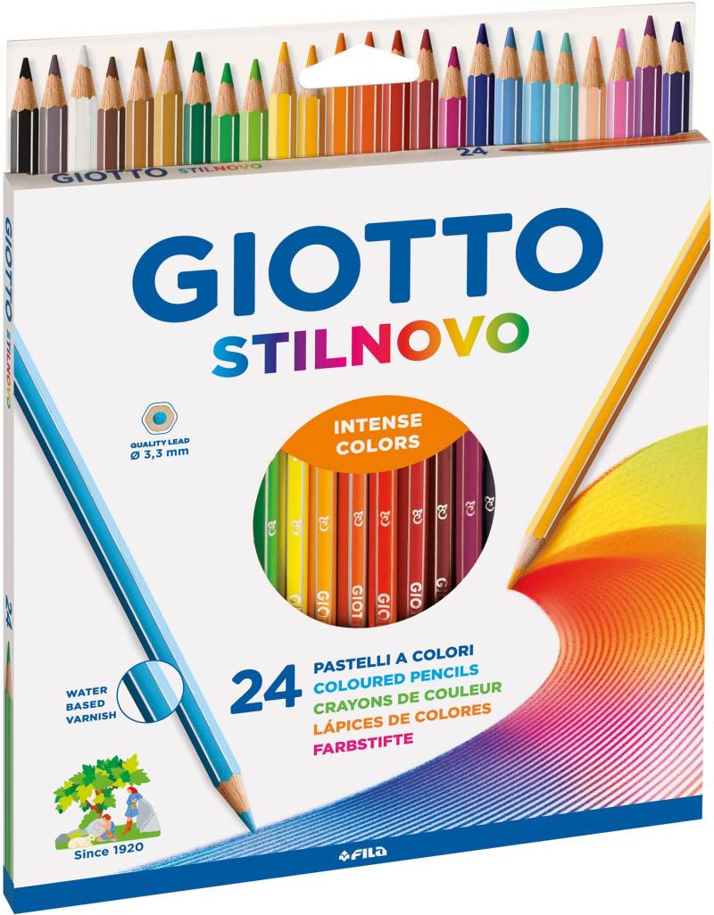Giotto Stilnovo Buntstifte 24er-Pack von Giotto