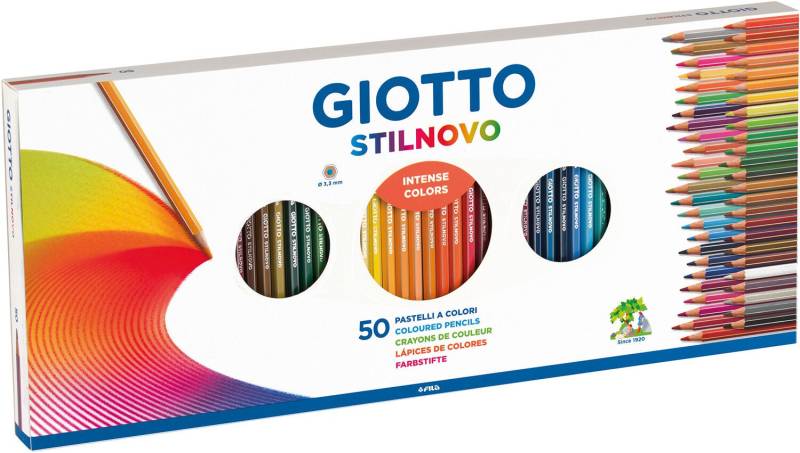 Giotto Stilnovo Buntstifte 50er-Pack von Giotto