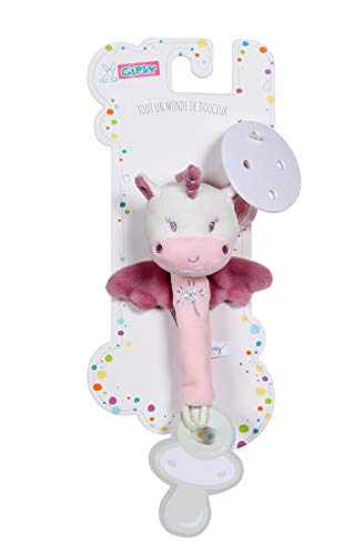 GIPSY 71243 Einhorn Schnullerhalter, 6 x 8 x 17 cm GIPSY 71243 Einhorn Schnullerhalter, 6 x 8 x 17 cm von GIPSY