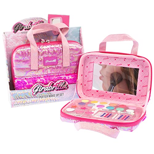 Girabrilla 19044 Make-up-Tasche mit Lidschatten, Lipgloss und Nagellack, Magenta, Taglia Unica Girabrilla 19044 Make-up-Tasche mit Lidschatten, Lipgloss und Nagellack, Magenta, Taglia Unica von Girabrilla