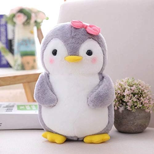 Girlove Niedlicher Pinguin aus Plüsch, Spielzeug, Tier, Kissen, für Nahrung, Pinguine, Familie, verschwommen, kleines Kuscheltier für Kinder, Geschenk, Mädchen, 25 cm von Girlove