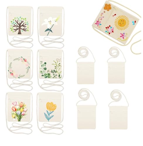 GisWell 10 Stück Stoffbeutel zum Bemalen,Taschen zum bemalen für Kinder,Umhängegeldbeutel,Kleine Stofftaschen zum Bemalen,Baumwolltasche zum Bemalen,für Geburtstagsfeier Schule Feier,Geschenk(Weiß) GisWell 10 Stück Stoffbeutel zum Bemalen,Taschen zum bemalen für Kinder,Umhängegeldbeutel,Kleine Stofftaschen zum Bemalen,Baumwolltasche zum Bemalen,für Geburtstagsfeier Schule Feier,Geschenk(Weiß) von GisWell