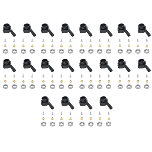 Gisoanudt 10X Metalllenkbecher Turn Cup Kit für C14 C24 C34 C44 B14 B1 B16 B24 B36 MN D90 D91 MN99S RC Autoteile, Schwarz Gisoanudt 10X Metalllenkbecher Turn Cup Kit für C14 C24 C34 C44 B14 B1 B16 B24 B36 MN D90 D91 MN99S RC Autoteile, Schwarz von Gisoanudt