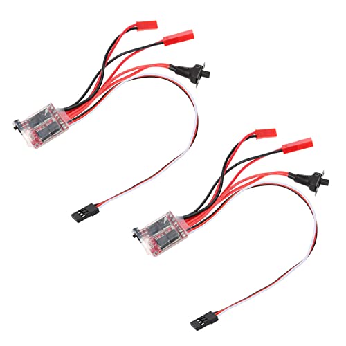 Gisoanudt 2X 30A Mini Gebürstet ESC Gebürsteter Elektronischer Drehzahl Regler für Controller Boot Auto Tank Top Regler Gisoanudt 2X 30A Mini Gebürstet ESC Gebürsteter Elektronischer Drehzahl Regler für Controller Boot Auto Tank Top Regler von Gisoanudt