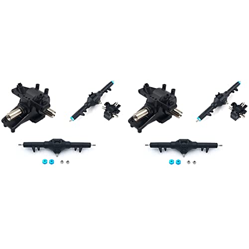 Gisoanudt 2X Metall Differential Getriebe Vorne Hinten Welle Box Hydraulic Transmission Box RC für 12428 12423, 2 Gisoanudt 2X Metall Differential Getriebe Vorne Hinten Welle Box Hydraulic Transmission Box RC für 12428 12423, 2 von Gisoanudt