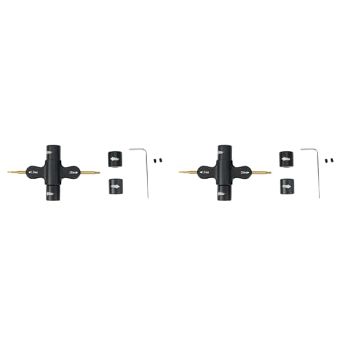 Gisoanudt 2X Metall Schnell Spanner Werkzeug für FPV-Motor M3 M5 Sechskant Muttern Prop Muttern Löse Schlüssel 1,5 mm 2 mm Sechskant Schrauben Dreher Gisoanudt 2X Metall Schnell Spanner Werkzeug für FPV-Motor M3 M5 Sechskant Muttern Prop Muttern Löse Schlüssel 1,5 mm 2 mm Sechskant Schrauben Dreher von Gisoanudt