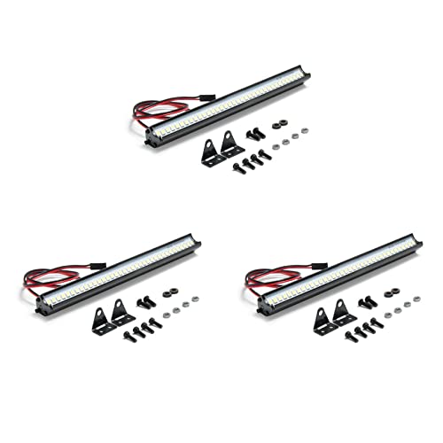 Gisoanudt 3Satz 150MM 36 LED Lichtleiste Dachlampe Lichter für Axial SCX10 90046 TRX4 Slash 1/8 1/10 RC Crawler Truck Gisoanudt 3Satz 150MM 36 LED Lichtleiste Dachlampe Lichter für Axial SCX10 90046 TRX4 Slash 1/8 1/10 RC Crawler Truck von Gisoanudt